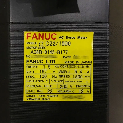 Сервопривод FANUC A06B-0145-B177