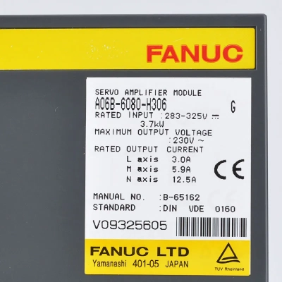 Сервопривод FANUC A06B-6080-H306