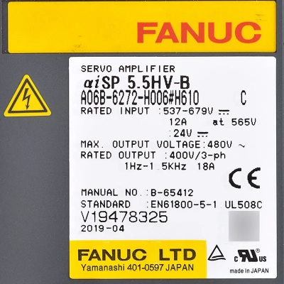 Сервопривод FANUC A06B-6272-H006