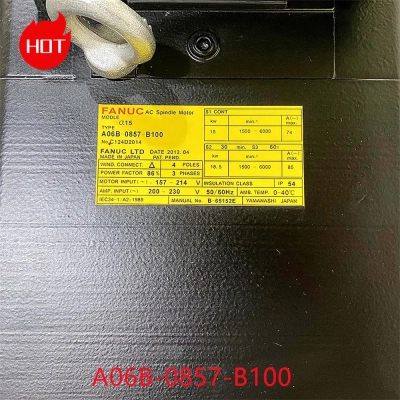 Сервопривод FANUC A06B-0213-B100/A06B-0857-B100