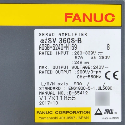 Сервоусилитель FANUC A06B-6240-H169