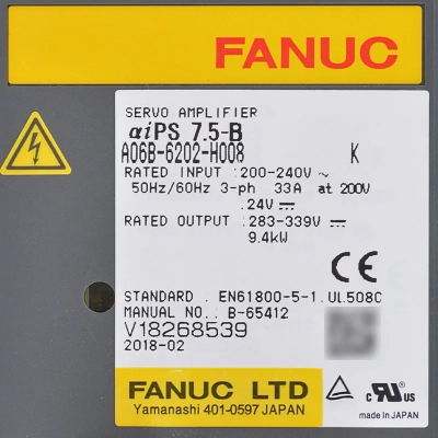 Сервоусилитель FANUC A06B-6202-H008